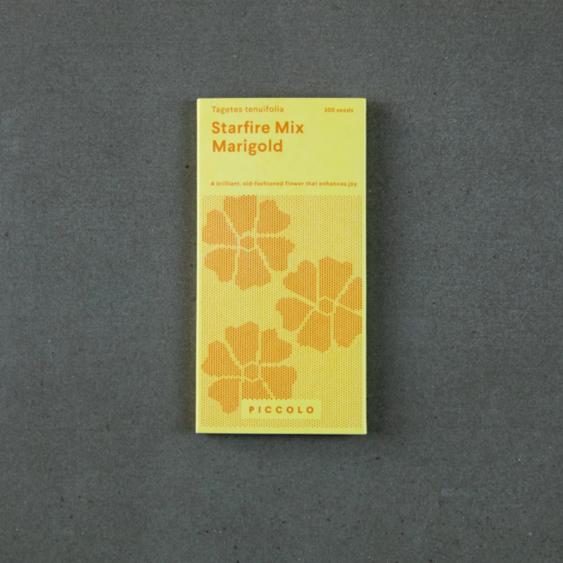 Seed Collection: Starfire Mix Marigold