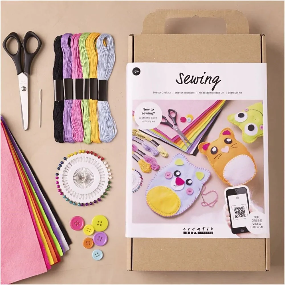 Starter Craft Kit: Sewing Teddy Bears