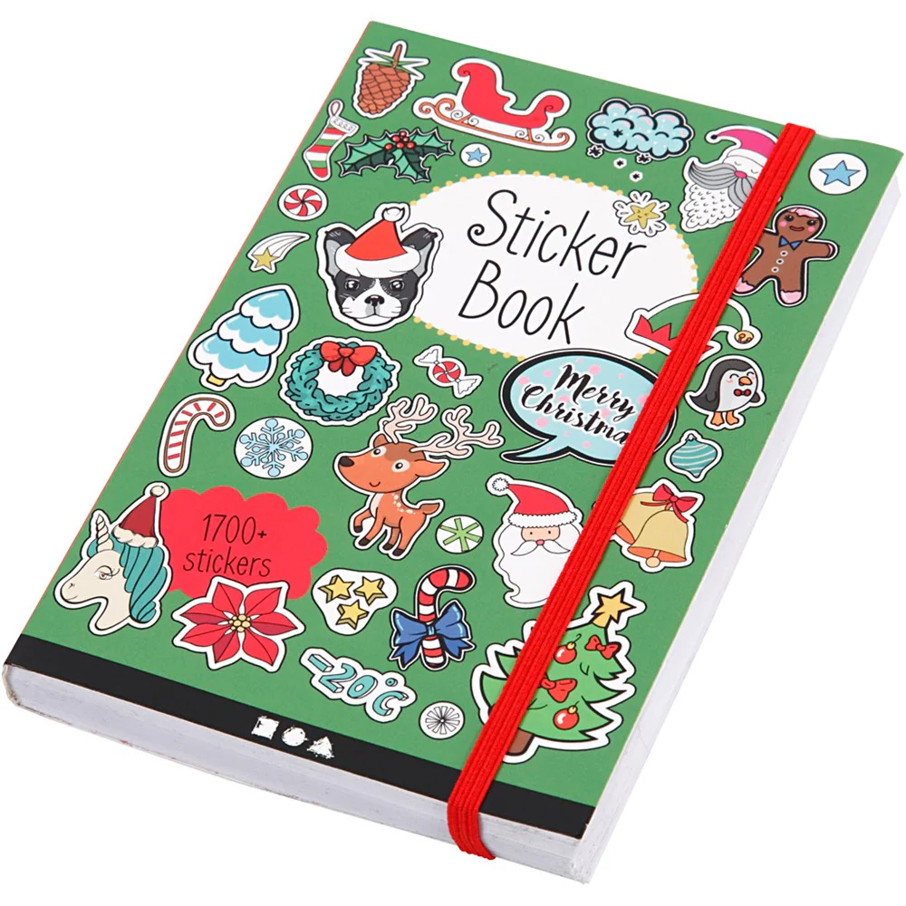 Sticker Book: Christmas Motifs