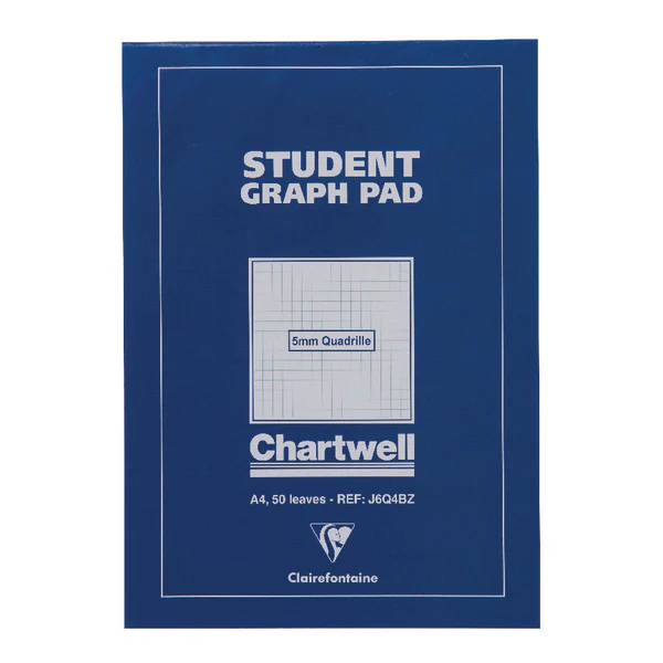 Student Graph Pad A4 5mm Quadrille