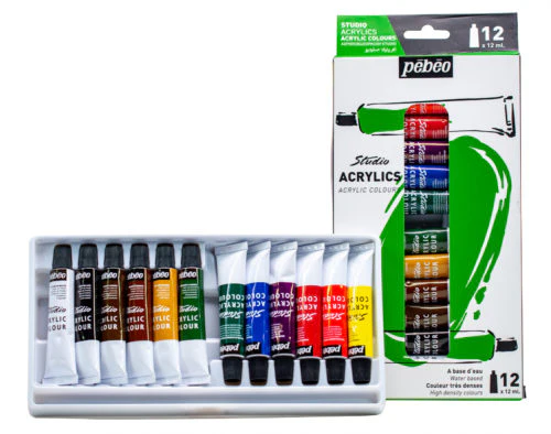 Studio Acrylic Set 12x12ML