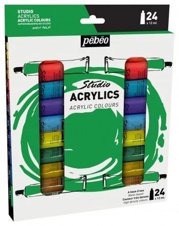 Studio Acrylic Set 24x12ML