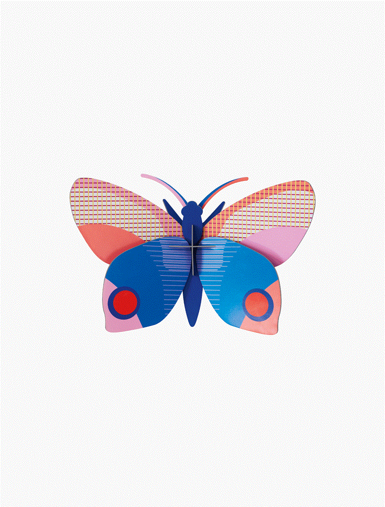 Studio Roof: Wall Art Hapi Butterfly - Image 2
