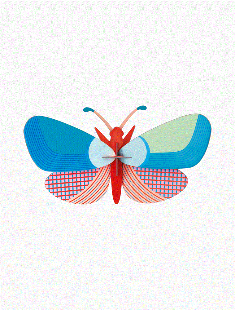 Studio Roof: Wall Art Lily Butterfly - Image 2