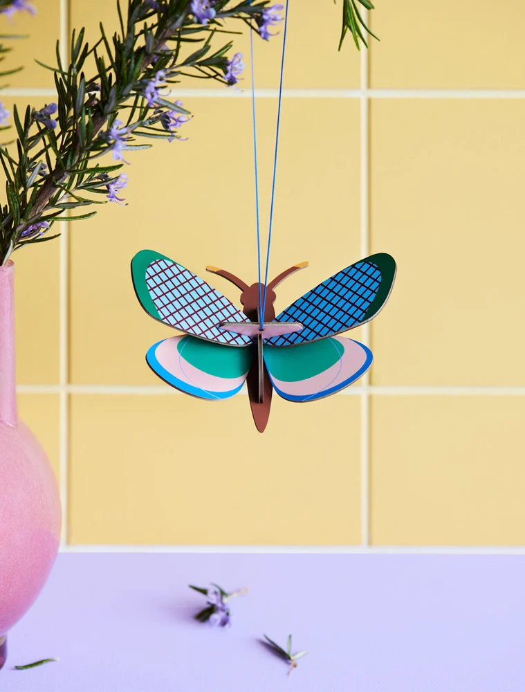 Studio Roof: Ornament Grid Butterfly