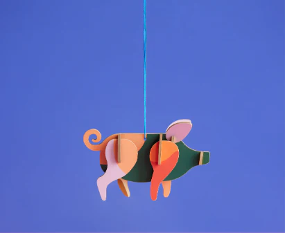 Studio Roof: Ornament Pig