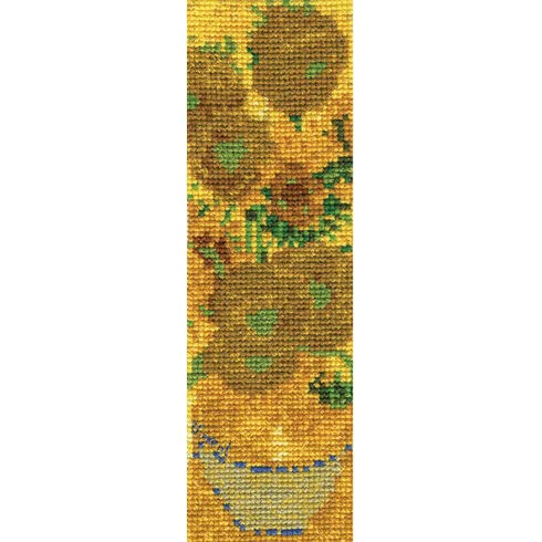 Sunflowers Bookmark Cross Stitch Kit