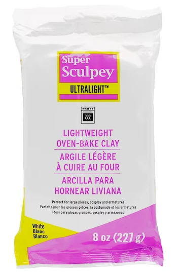 Super Sculpey Ultralight Oven-Bake Clay