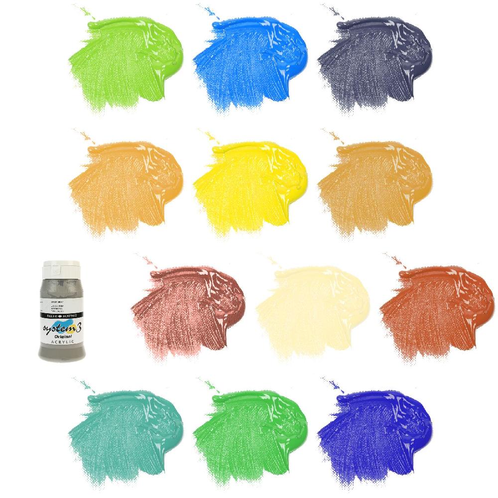 System 3 500ml Acrylic Colour