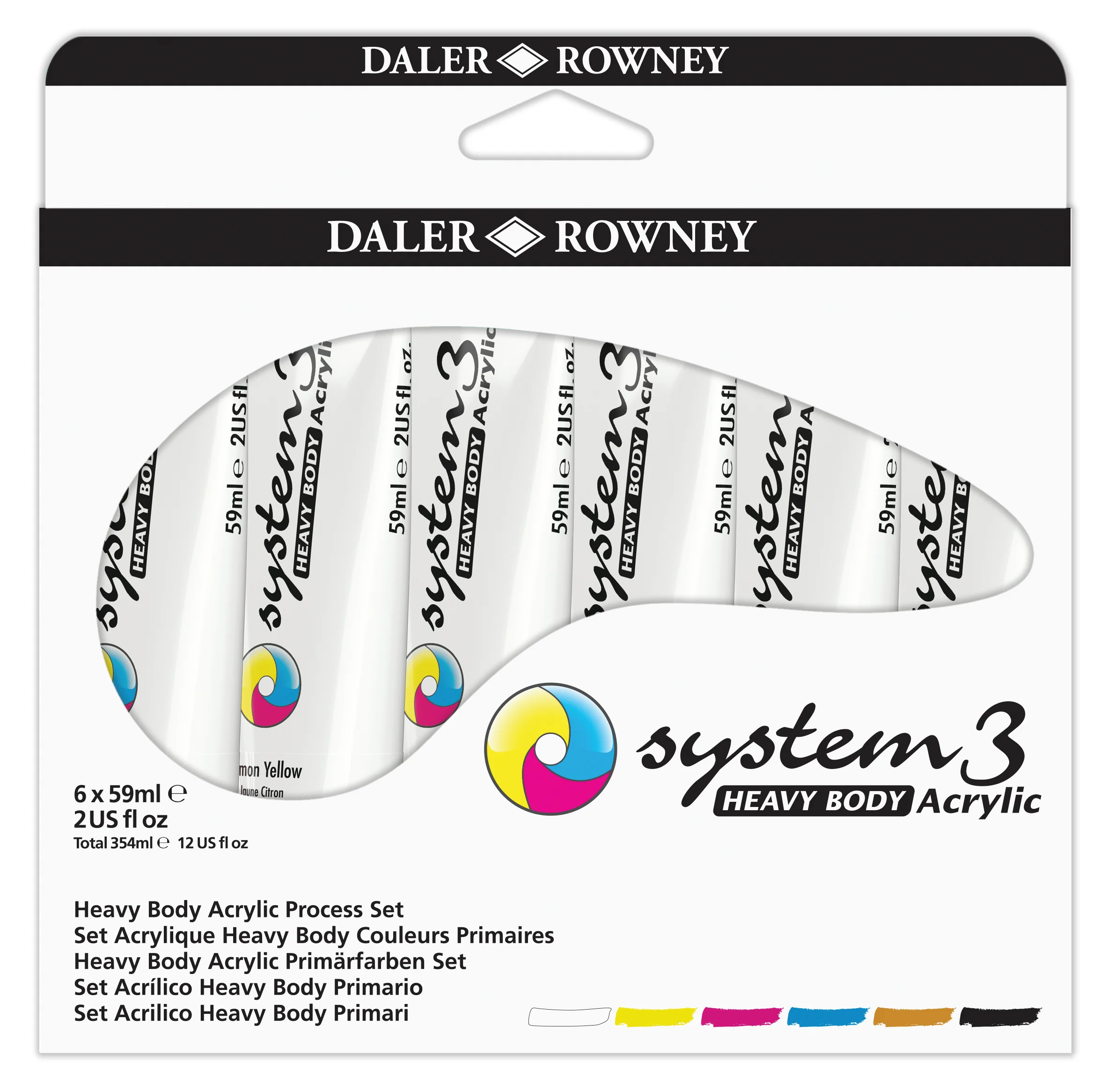 System3 Heavy Body Acrylic Paint Starter Set