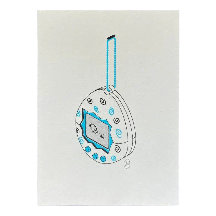 Tamagotchi Risograph