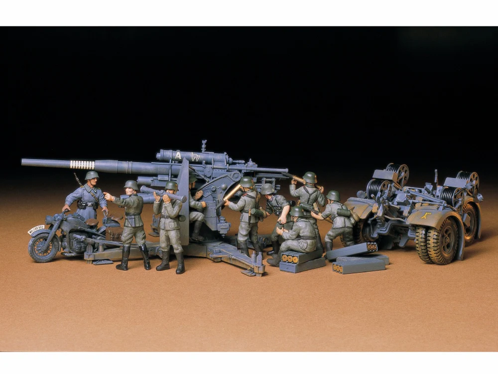 Tamiya 1/35 88mm Gun Flak 36/37 Military Model Kit - Image 2