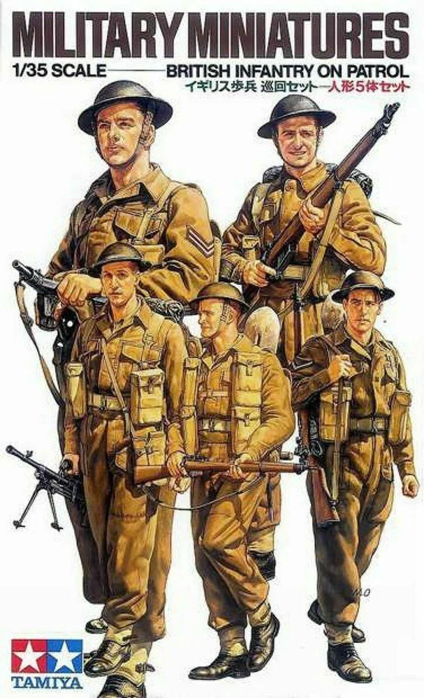 Tamiya British Infantry On Patrol