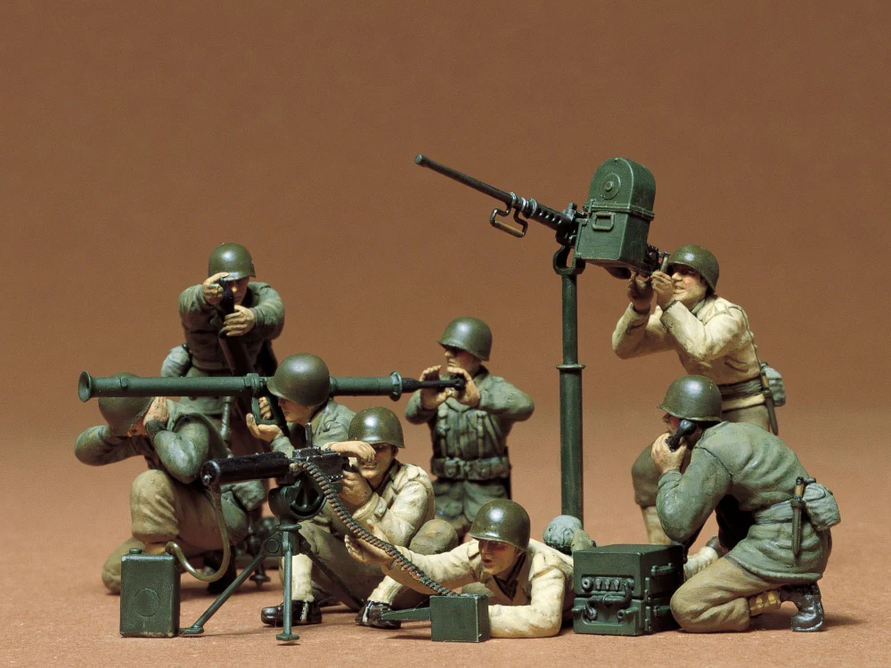 Tamiya U.S. Gun and Mortar Team Set - Image 2