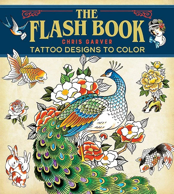 The Flash Book: Tattoo Designs to Color