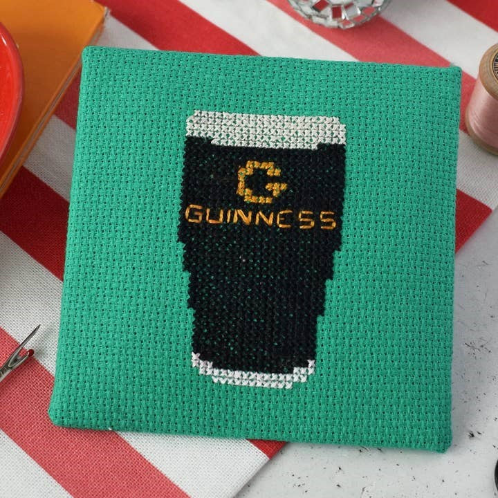 The Make Arcade - Mini Cross Stitch - Guiness