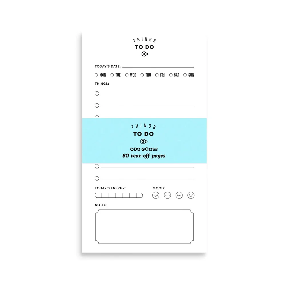 Things To Do List Notepad