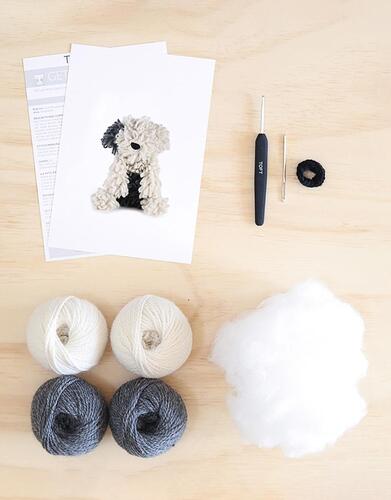 Samson the Old English Sheepdog Kit - Image 3