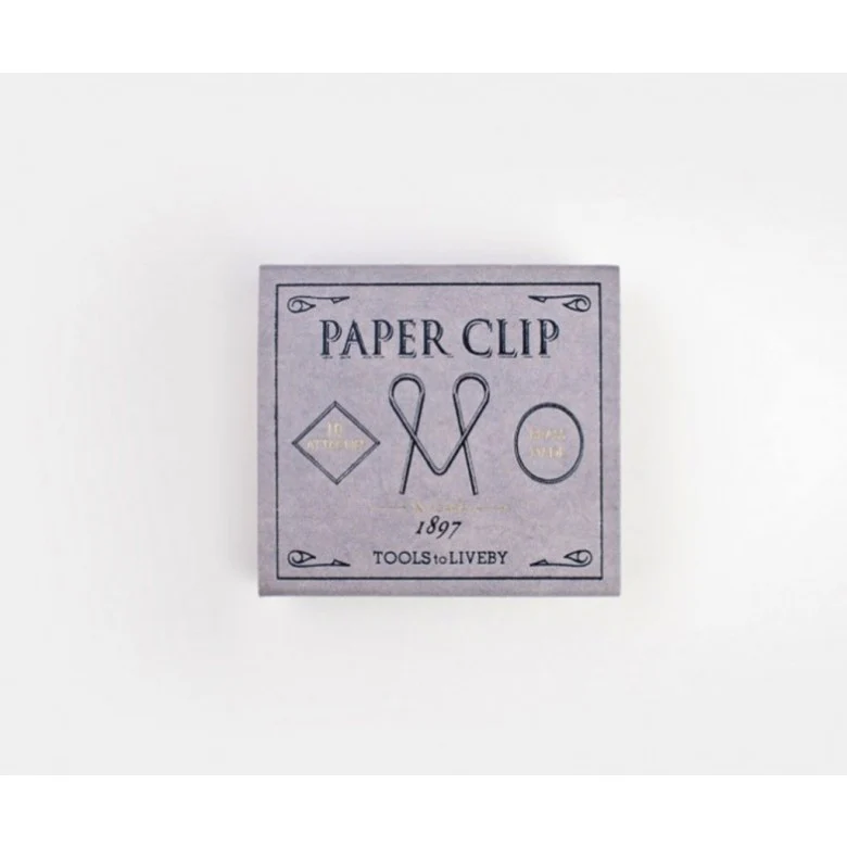 Tools To Live By: Brass Clips - Niagra