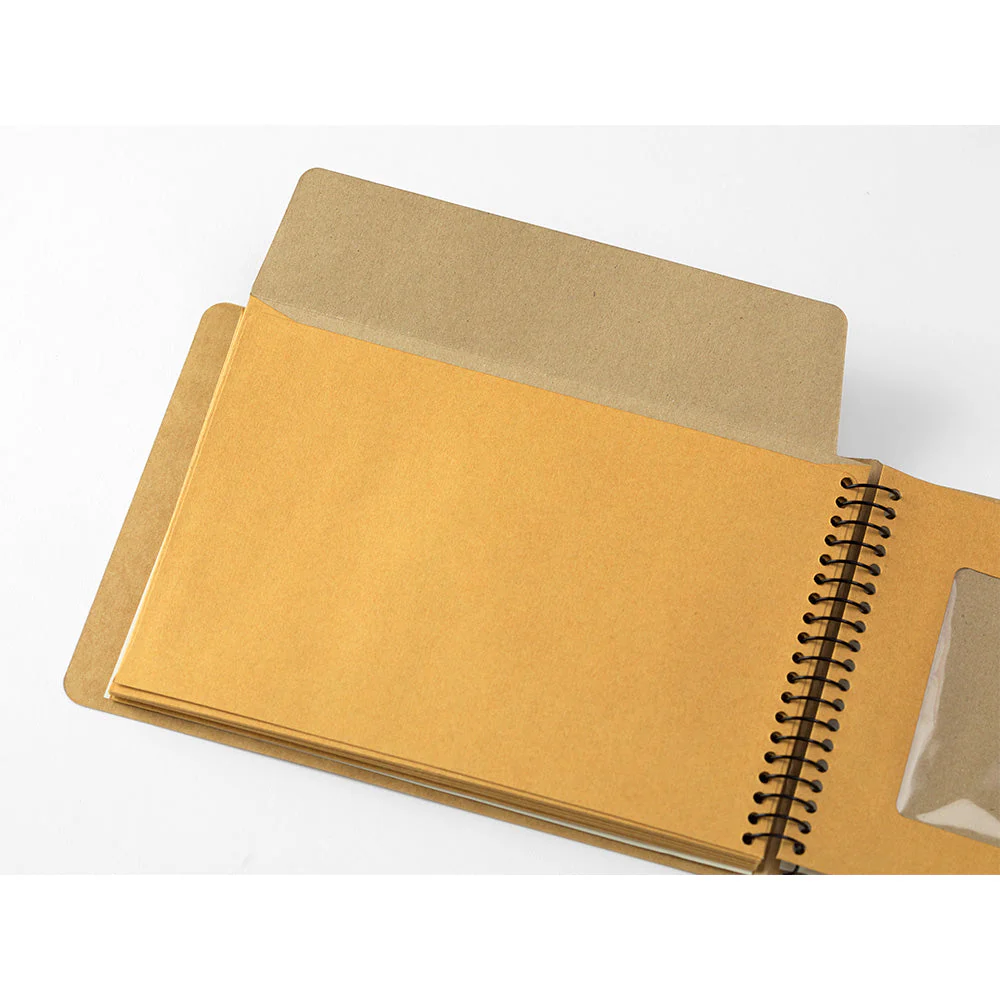Midori: Traveler's Spiral Ring Notebook: B6 Window Envelope - Image 3