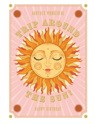Trip Around The Sun Card