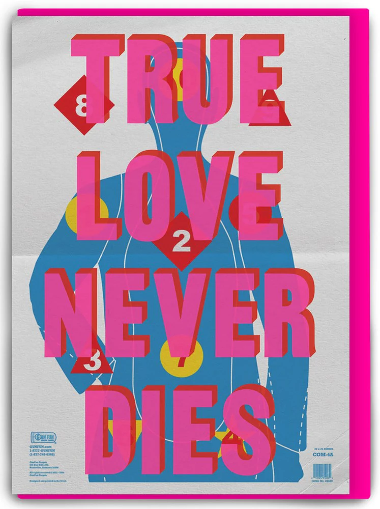 Real Hackney Dave Card – True Love Never Dies