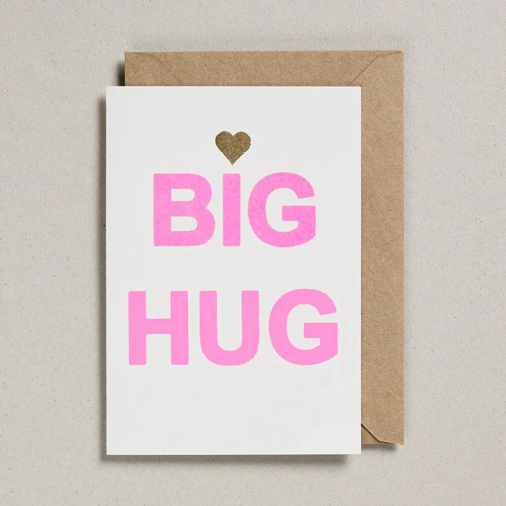 Valentines Card -  Big Hug