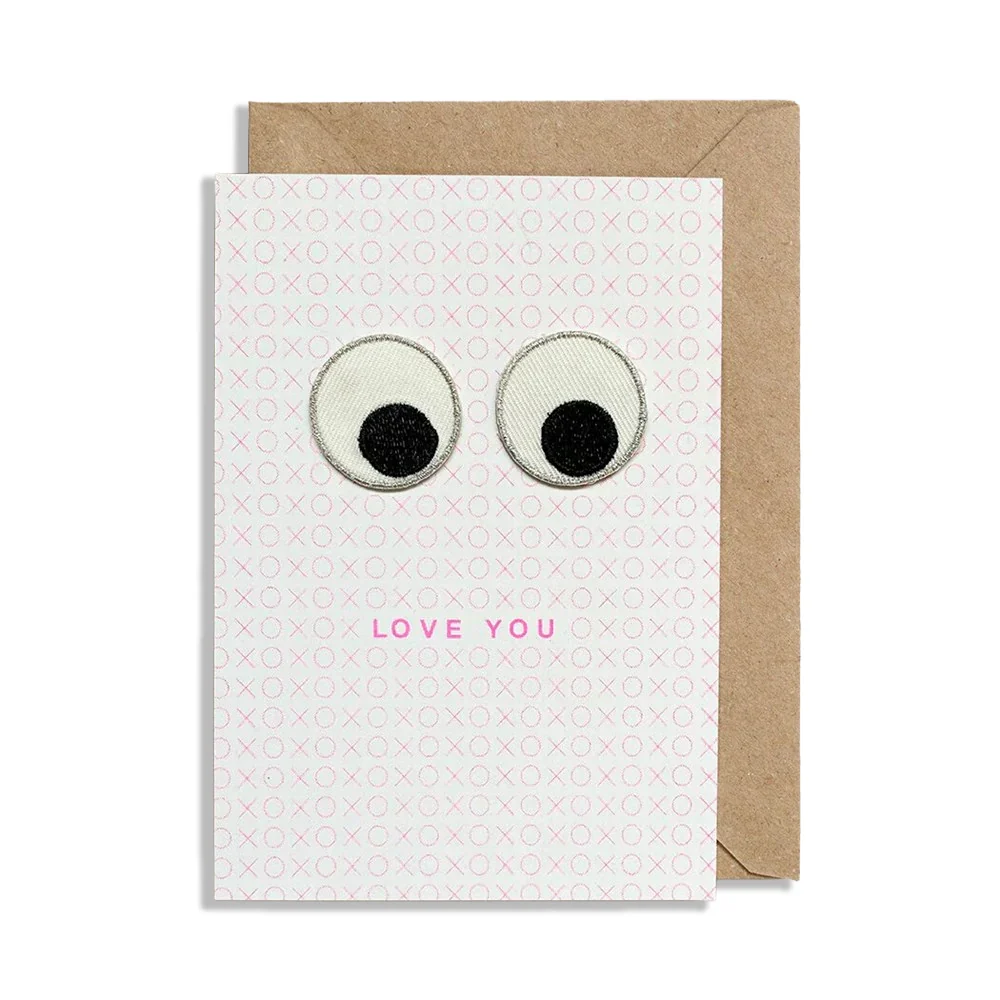 Valentines - Eye Love You Card