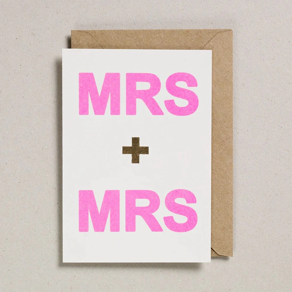 Valentines - Mrs & Mrs