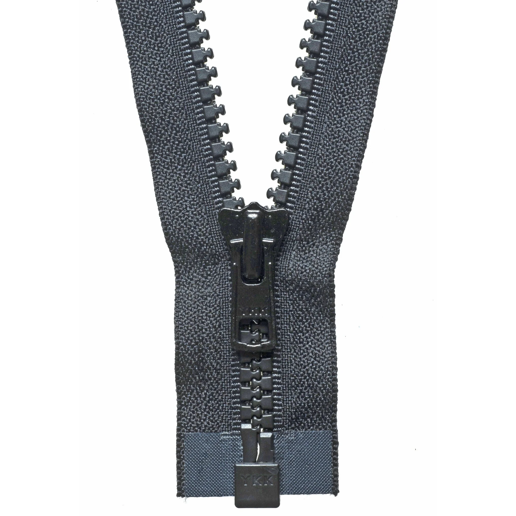 Vislon Heavyweight Open End Zip - 66cm - Black