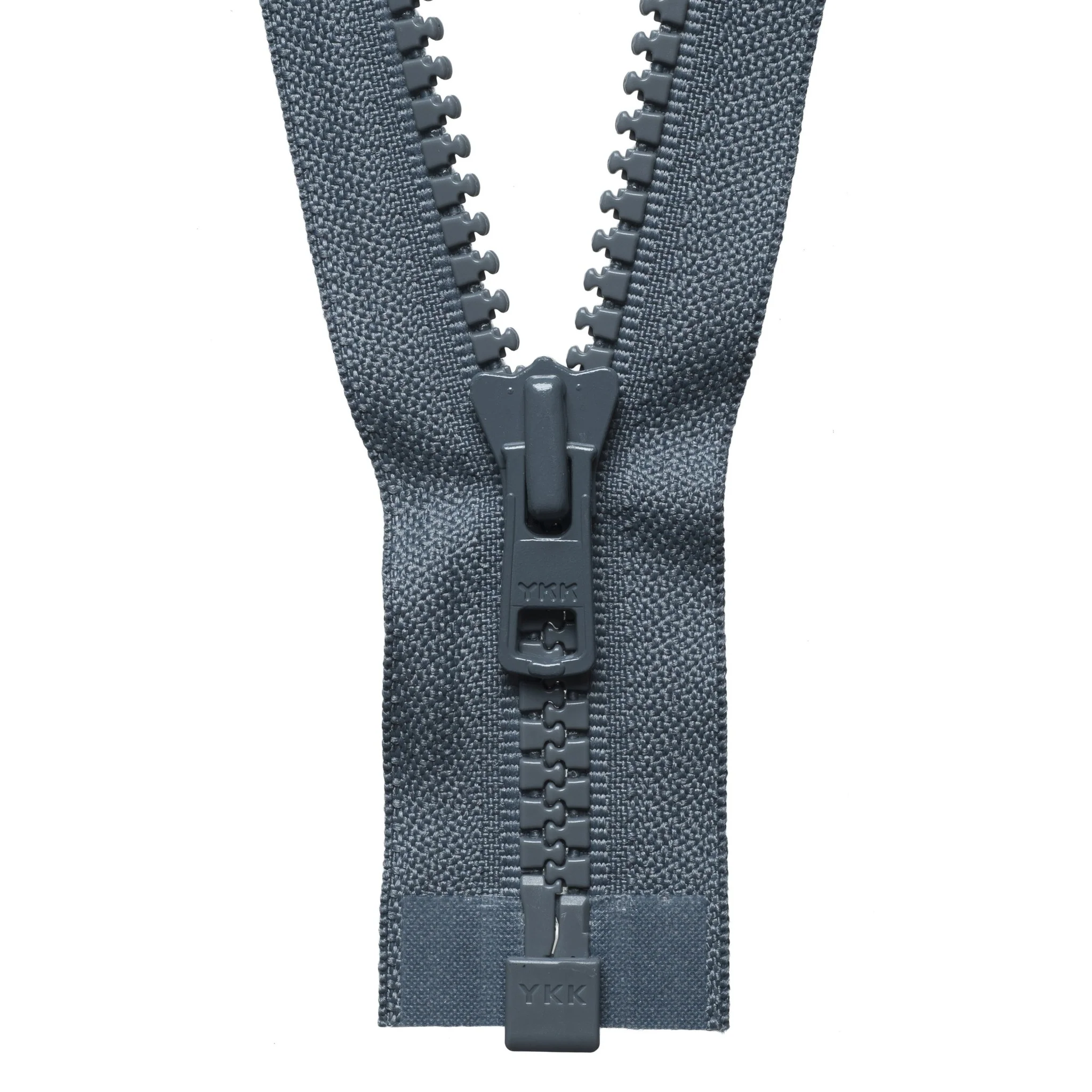 Vislon Heavyweight Open End Zip - 76cm - Dark Grey