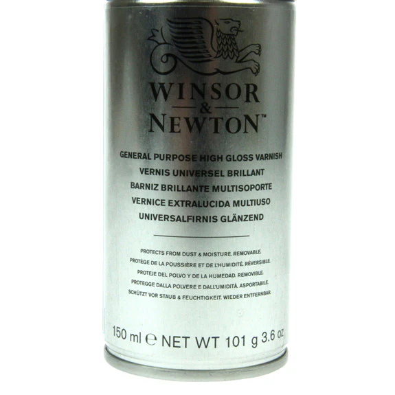 W&N High Gloss Varnish 150ml Pro All Purpose Oil Medium - Image 2