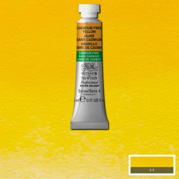 W&N Pro Watercolour 5ml Cadmium-Free Yellow