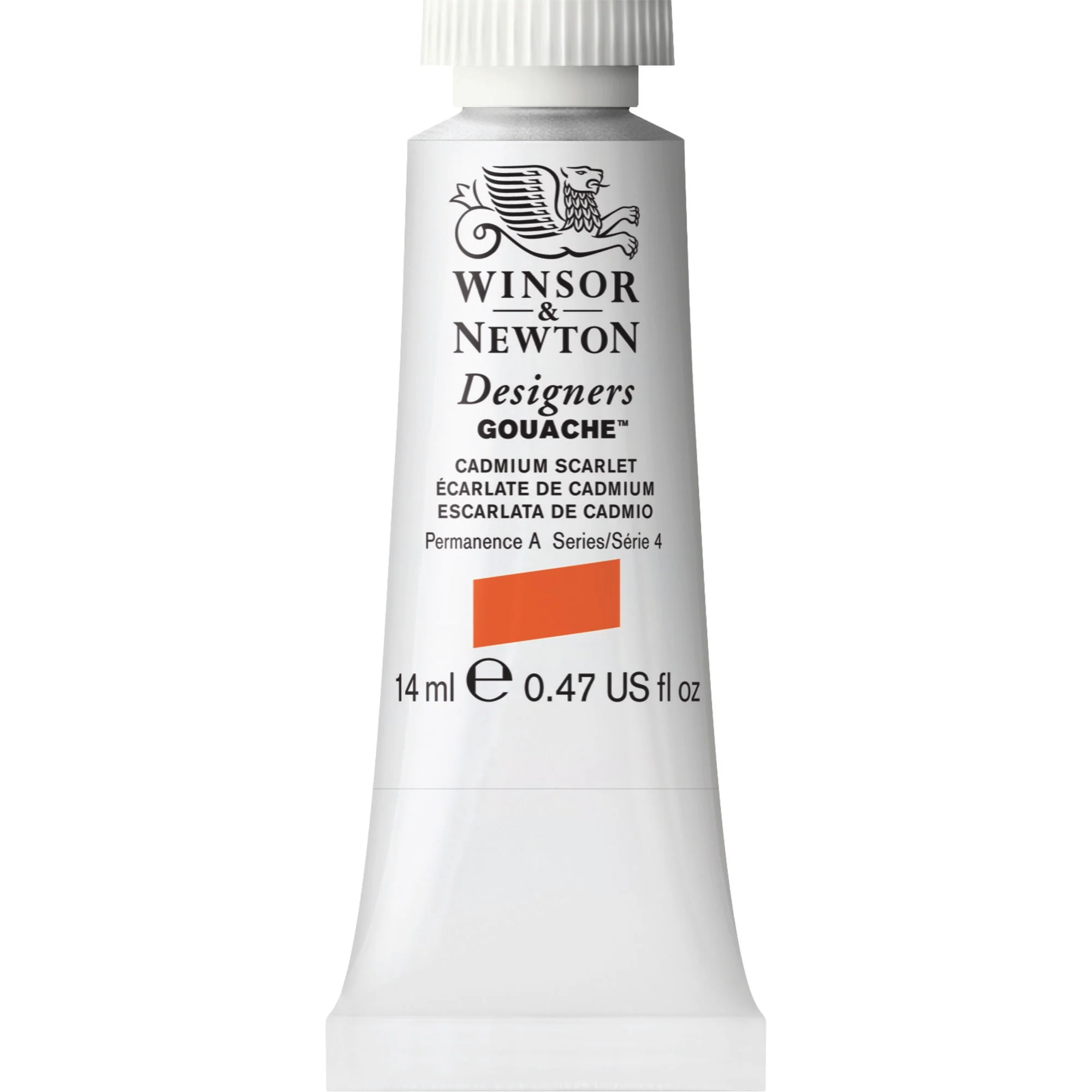 W&N Designers Gouache 14ml - Cadmium Scarlet
