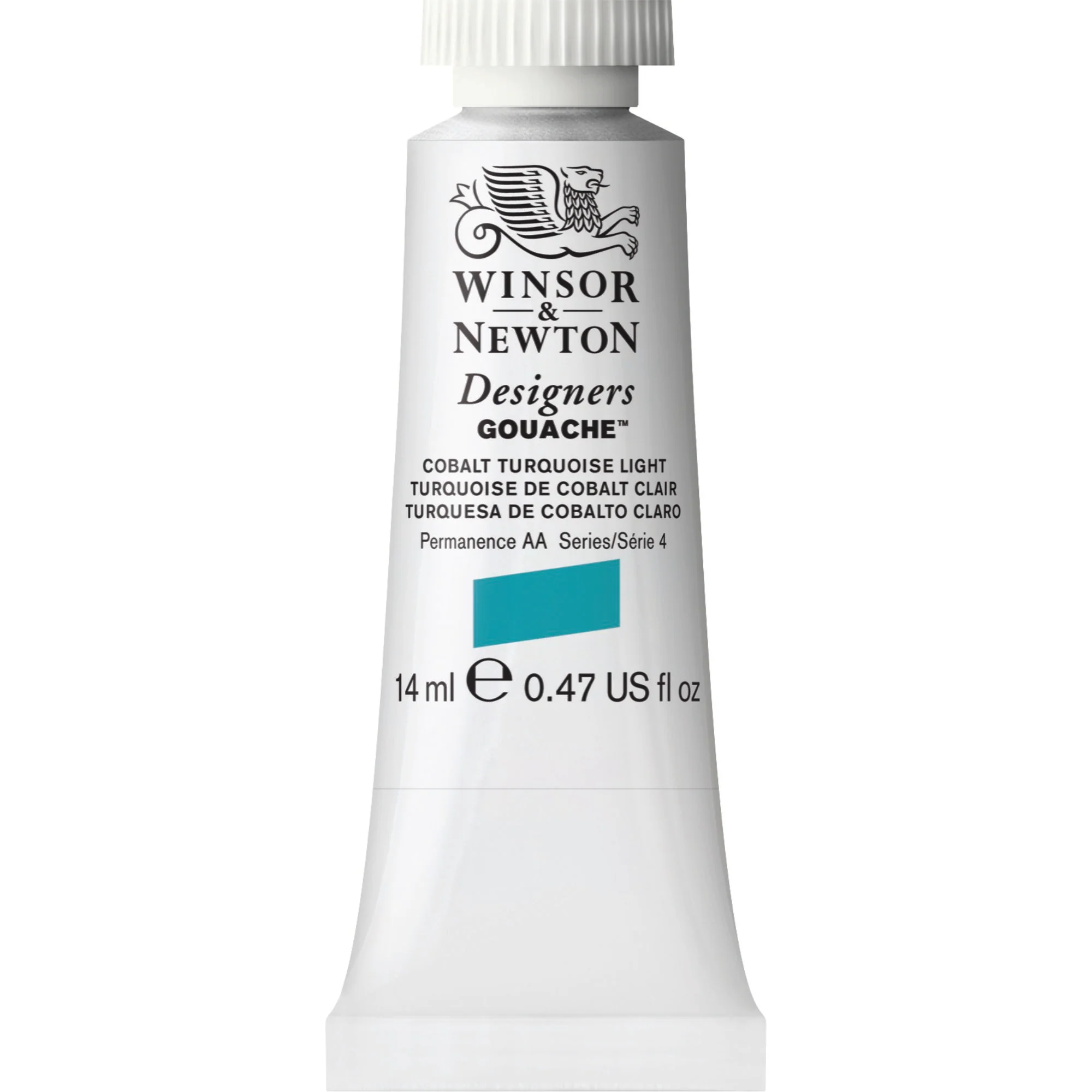 W&N Designers Gouache 14ml - Cobalt Turquoise Light