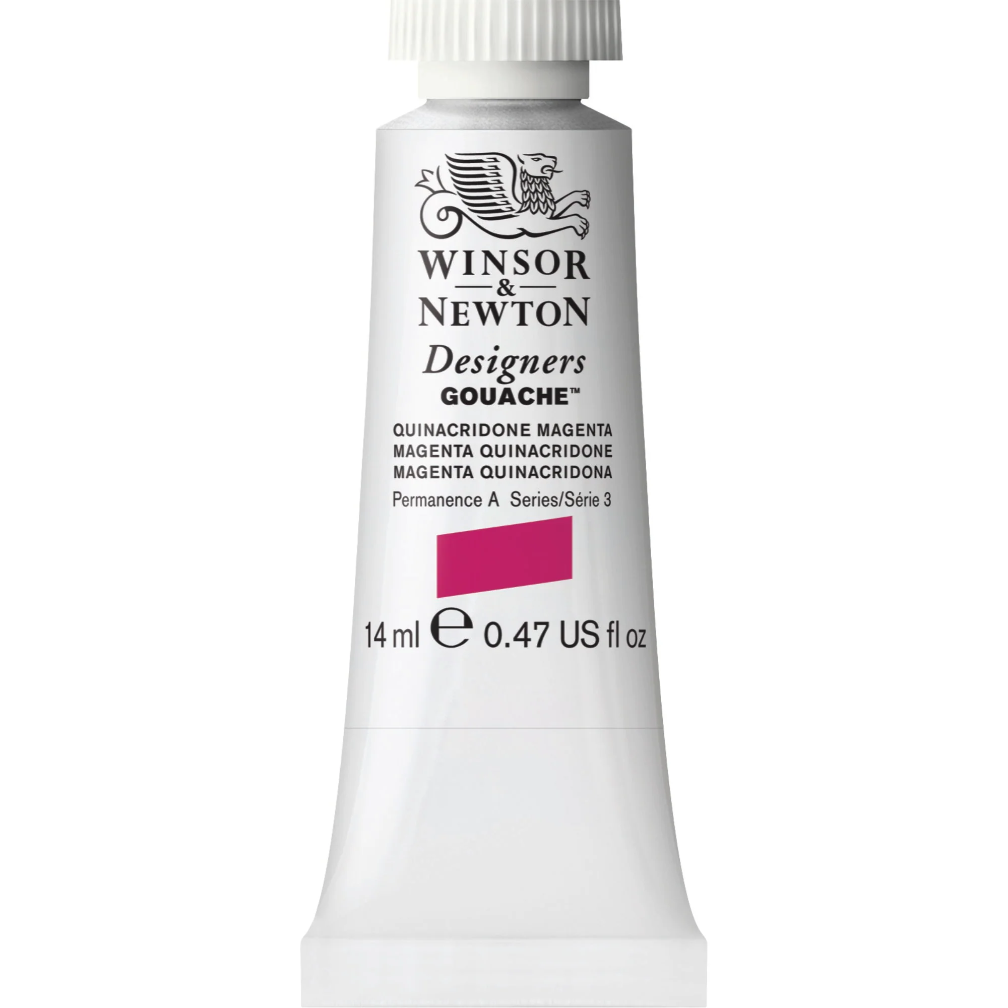 W&N Designers Gouache 14ml - Quinacridone Magenta
