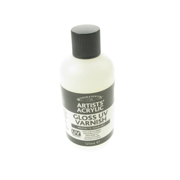 W&N Gloss UV Varnish125ml Pro Acrylic Medium