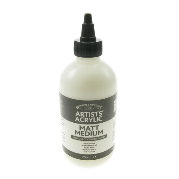 W&N Matt 250ml Pro Acrylic Medium