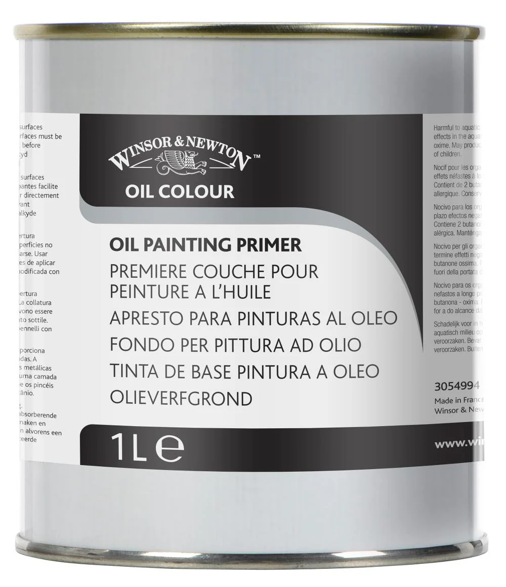 W&N Oil Additive Painting Primer 1ltr Pro Oil Medium