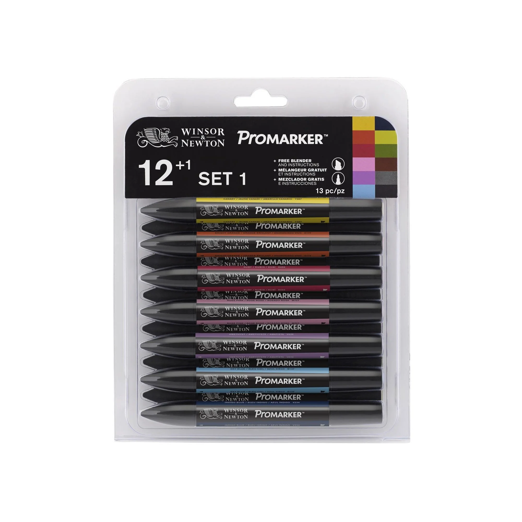 W&N Promarker 12pc Set 1