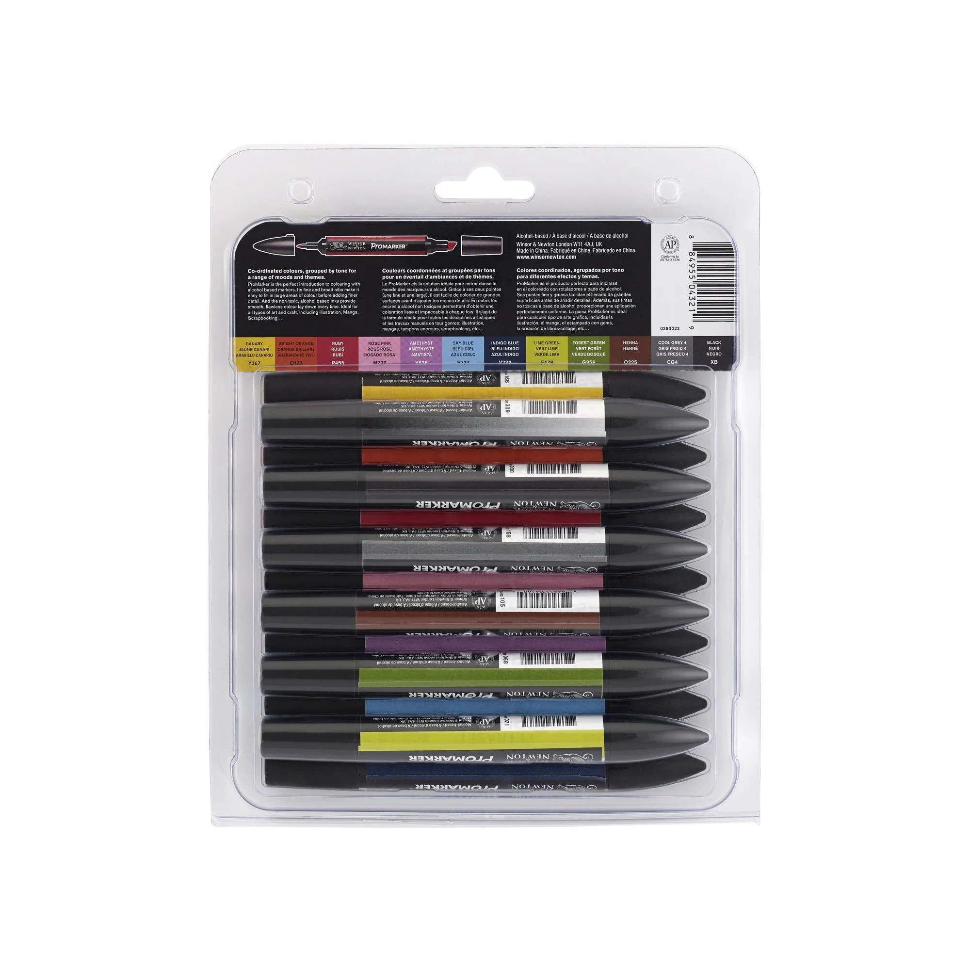 W&N Promarker 12pc Set 1 - Image 2