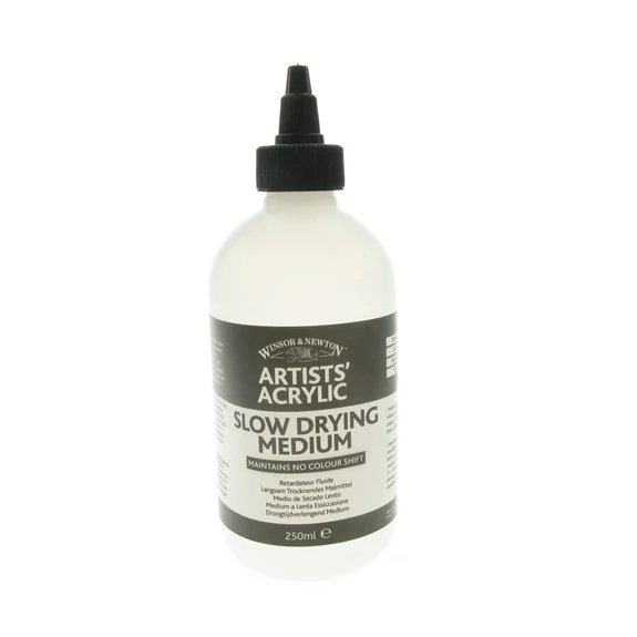 W&N Slow Drying 250ml Pro Acrylic Medium