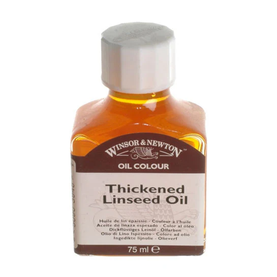 W&N Thickened Linseed Oil 75ml Oil Medium
