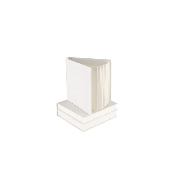White Cover Sketchbook Small Square Chunky
