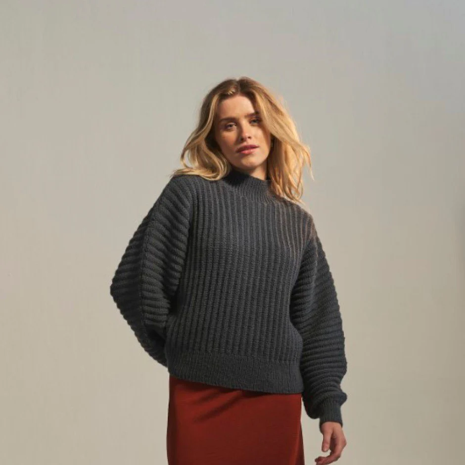 Windchill Roll Neck Knitting Pattern