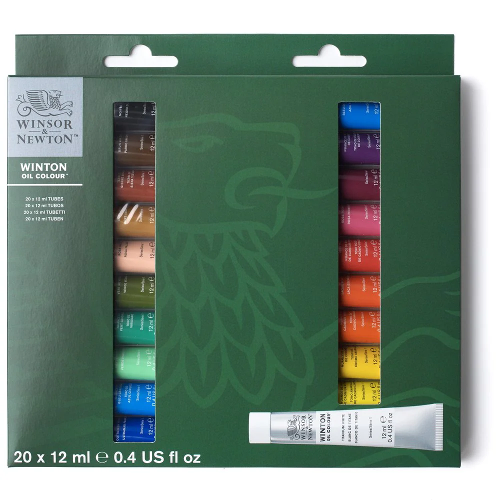 W&N Winton Oil Colour Set 20 x 12ml