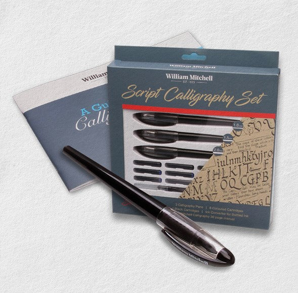 WM Script Calligraphy Set
