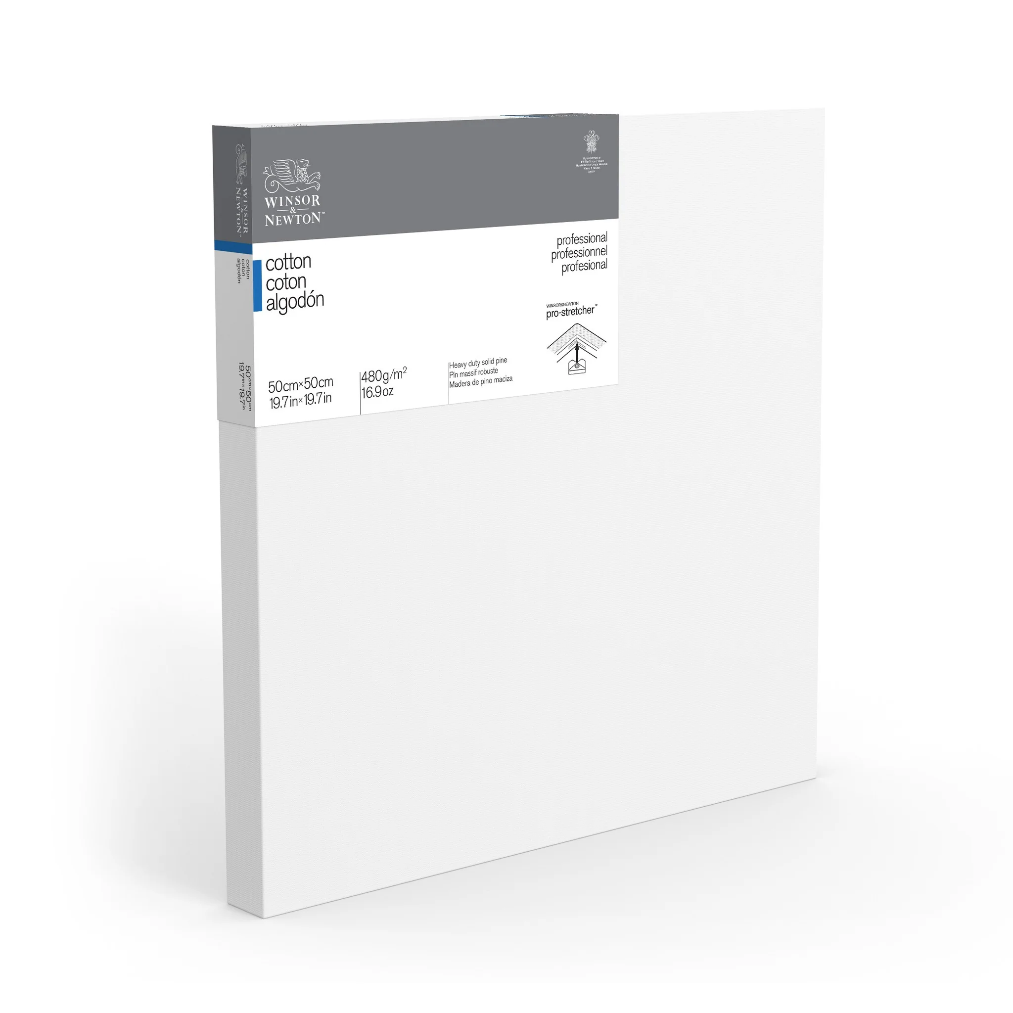 W&N Pro Deep Edge Canvas Metric 50 x 50cm