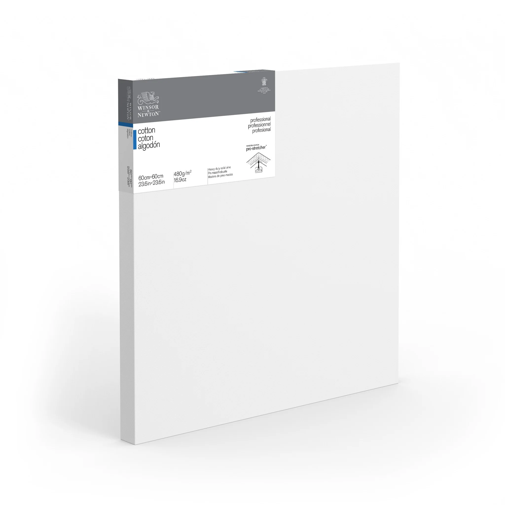 W&N Pro Deep Edge Canvas Metric 60 x 60cm