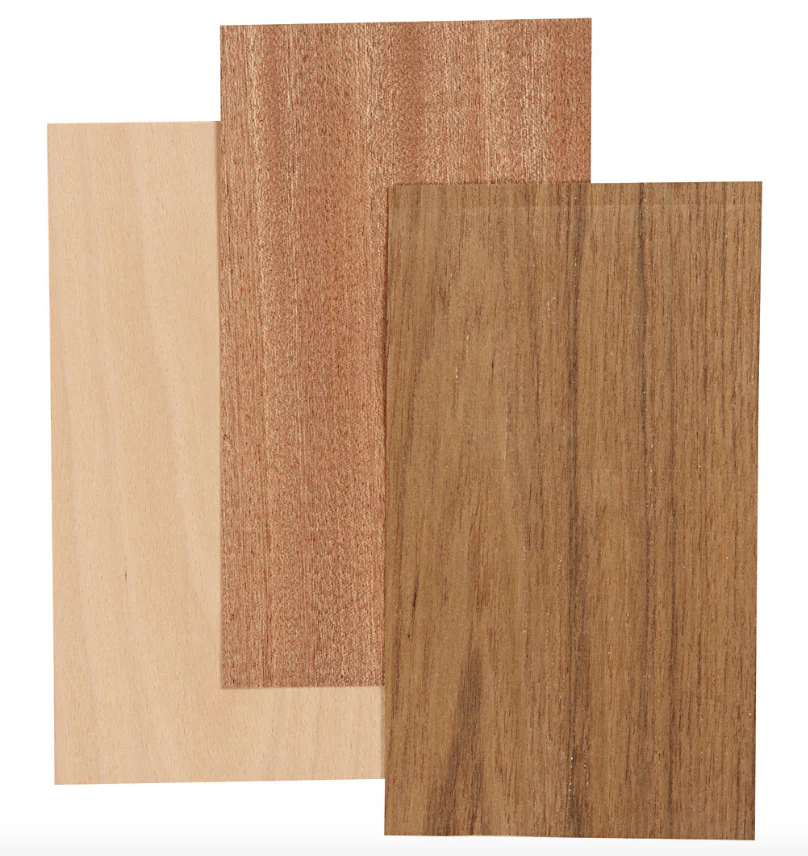 Wood Veneers 3pc